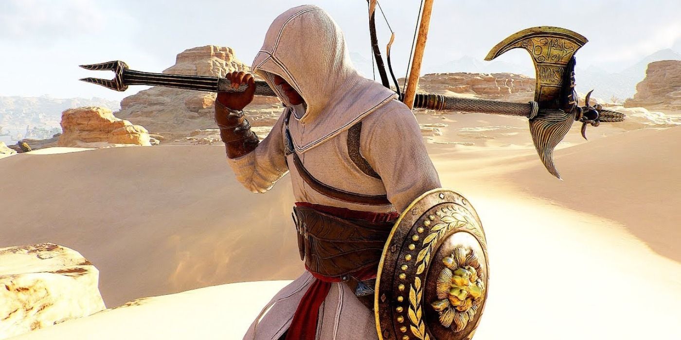 Благословленное оружие. Assassins Creed Origins принц Персии. Assassins Creed Origins костюм Альтаира. Assassin's Creed Origins Эцио. Принц Персии AC Origins.