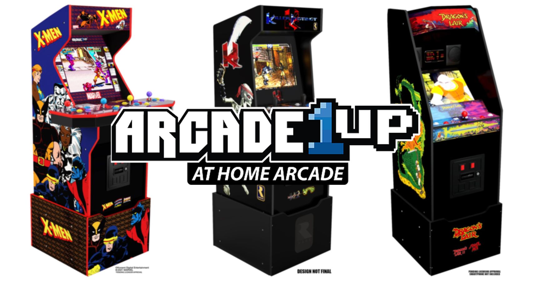 Arcade1up S Next Cabinets Include Killer Instinct X Men And Dragon S Lair