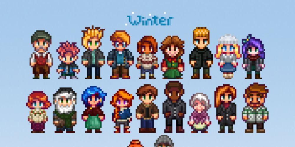 Seasonal villager outfits stardew valley как установить