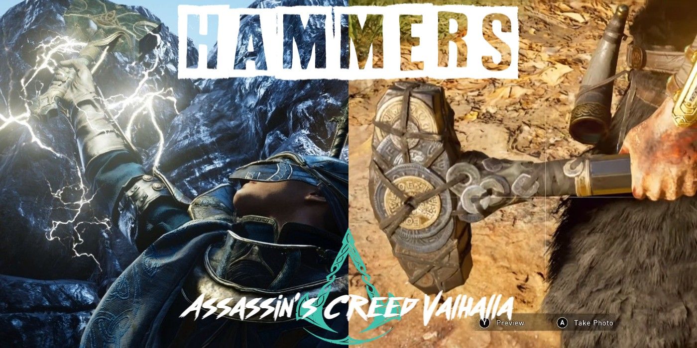 Assassin S Creed Valhalla A Guide To All Of The Best Hammers   Feature Image Ac Valhalla Hammers 