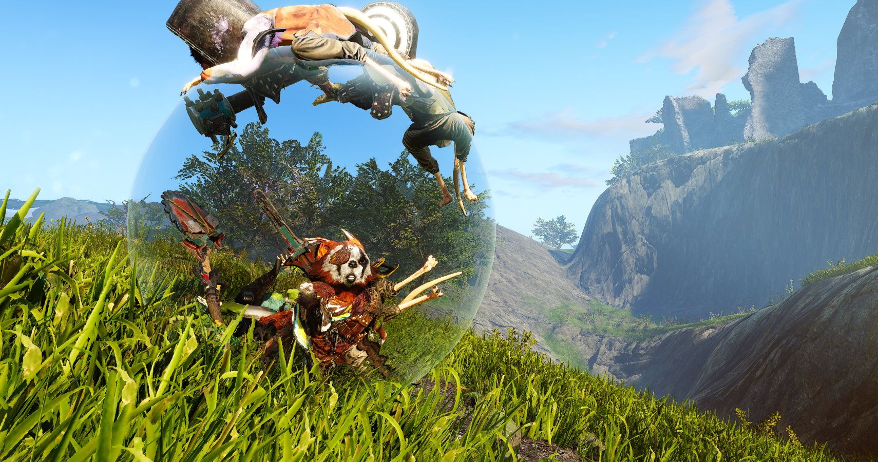 Biomutant S Open World A Lot Like Breath Of The Wild According To Dev