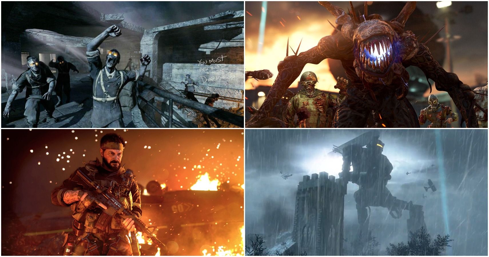 Call of Duty Zombies: The 5 Hardest Maps In The Series (&5 ...