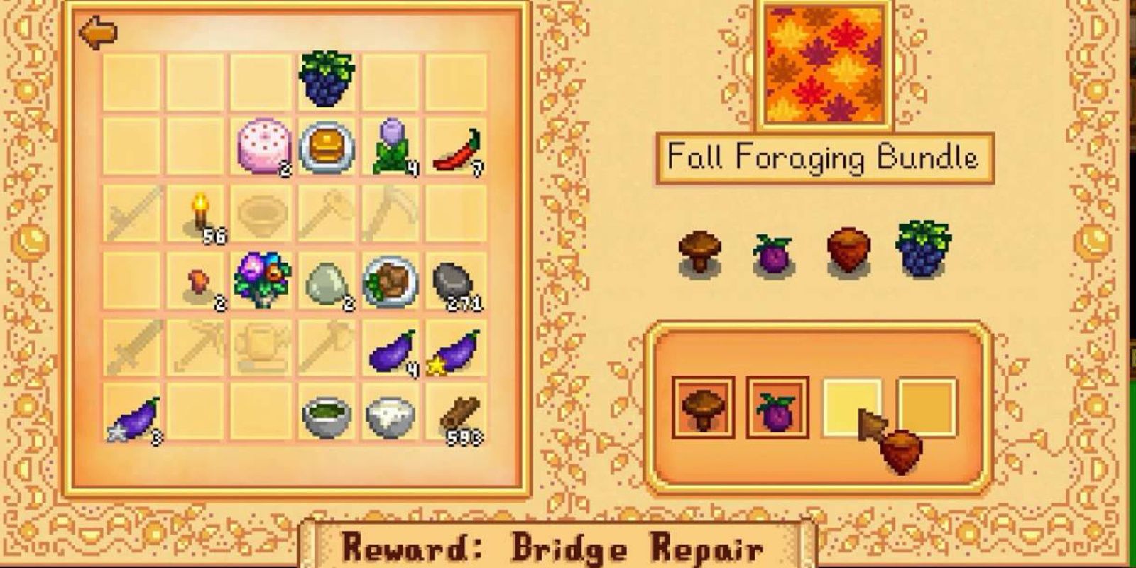 stardew valley community center bundle fishing guide