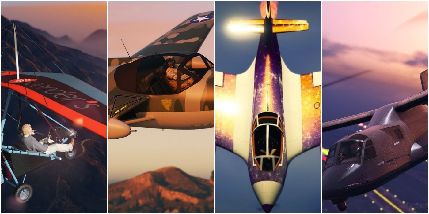 The 10 Best Planes To Buy In GTA Online TheGamer