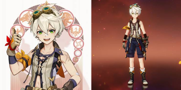 Genshin Character Height Chart - Voidspirit Wallpaper