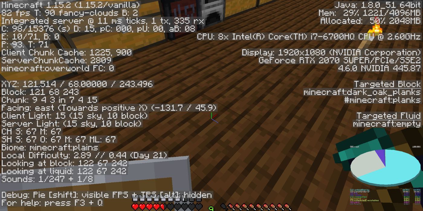 Minecraft How To See The Debug Screen And What It S Useful For Xenocell Com