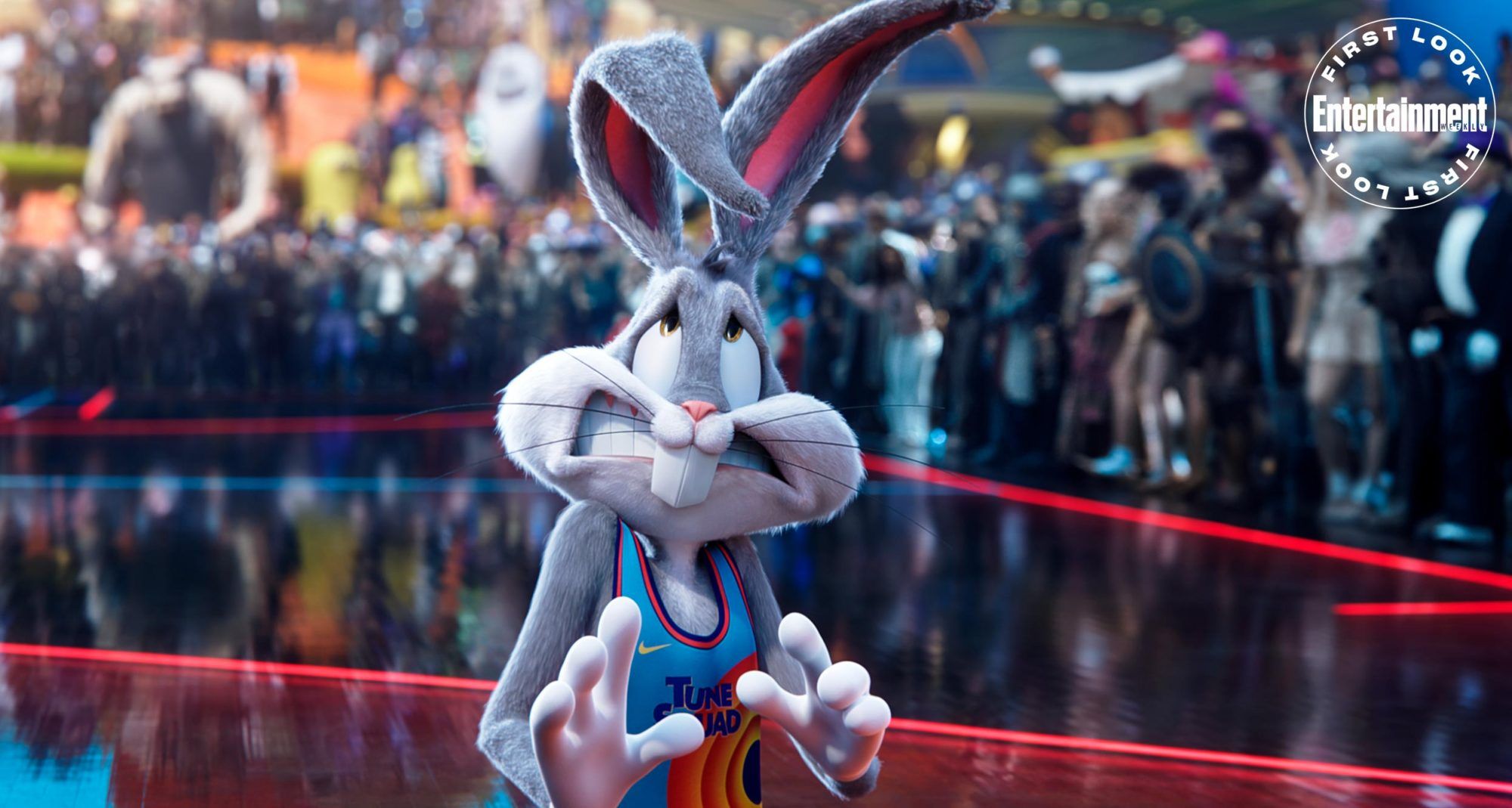 New Space Jam Screens Reveal First Look At CGI Bugs Bunny, Lola Bunny