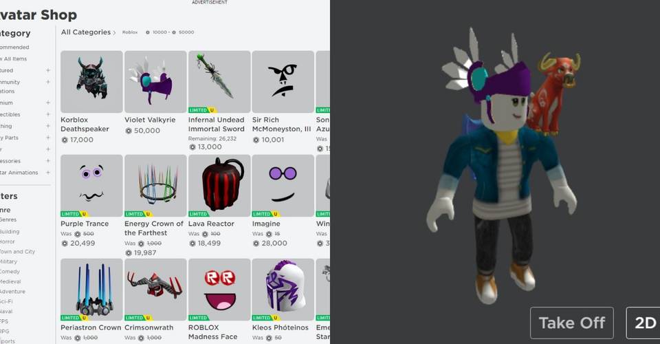 How To See Your Favorites Catalog Items On Roblox - roblox catalog heaven clothes