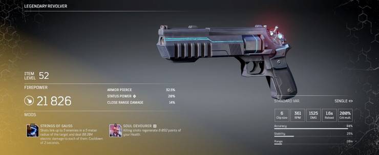 Outriders List Of All Legendary Weapons In The Game Thegamer