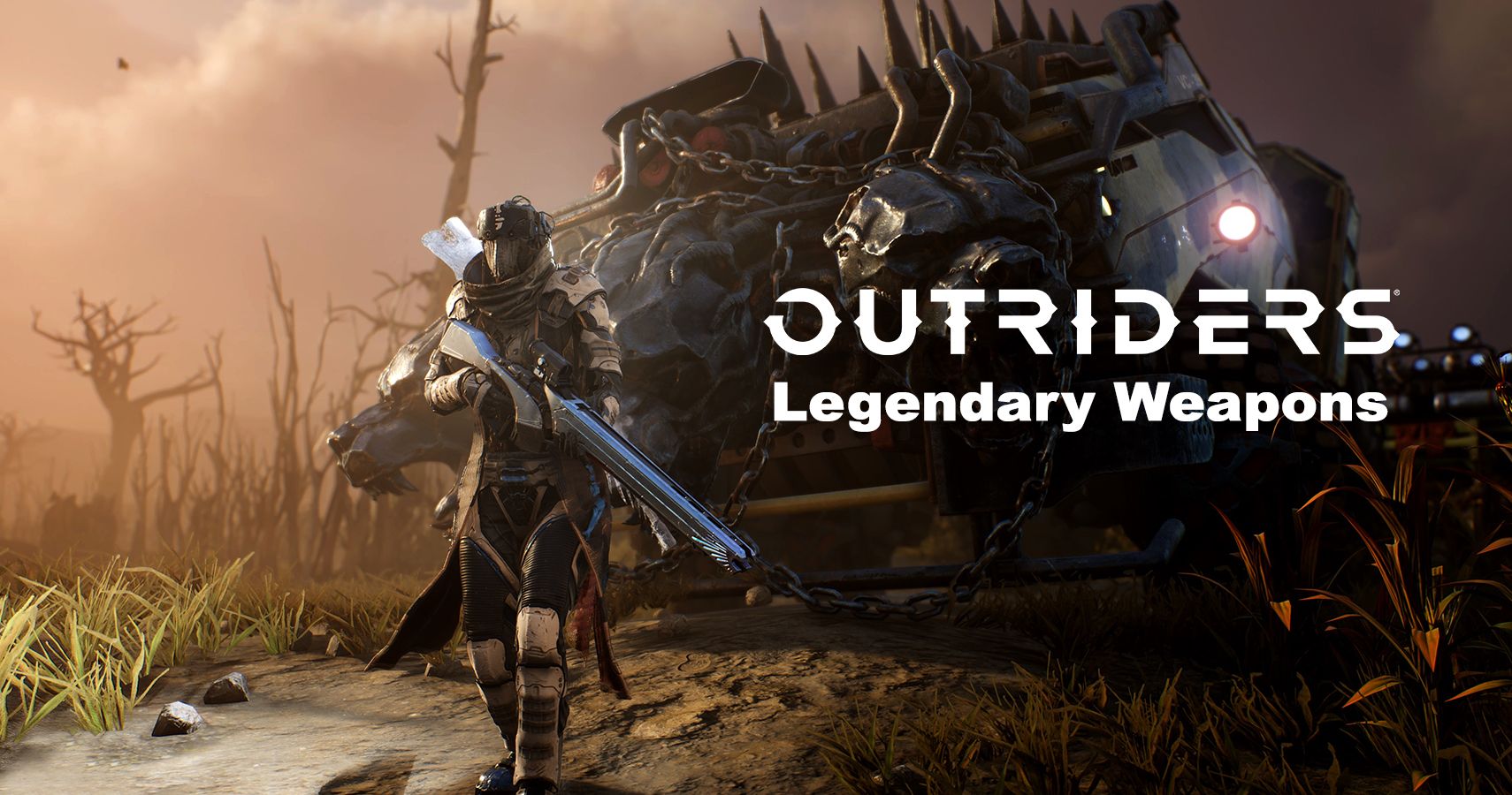 Outriders List Of All Legendary Weapons In The Game Thegamer