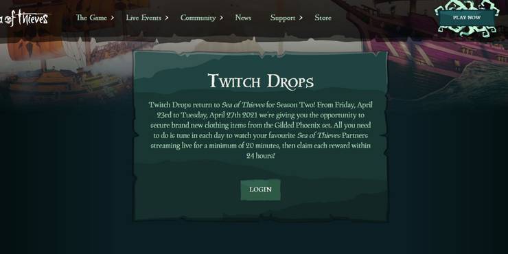 How To Get Twitch Drops Sea Of Thieves