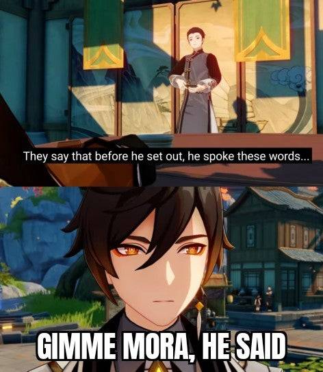 pics Memes De Zhongli Genshin Impact genshin impact ten zhongli memes that