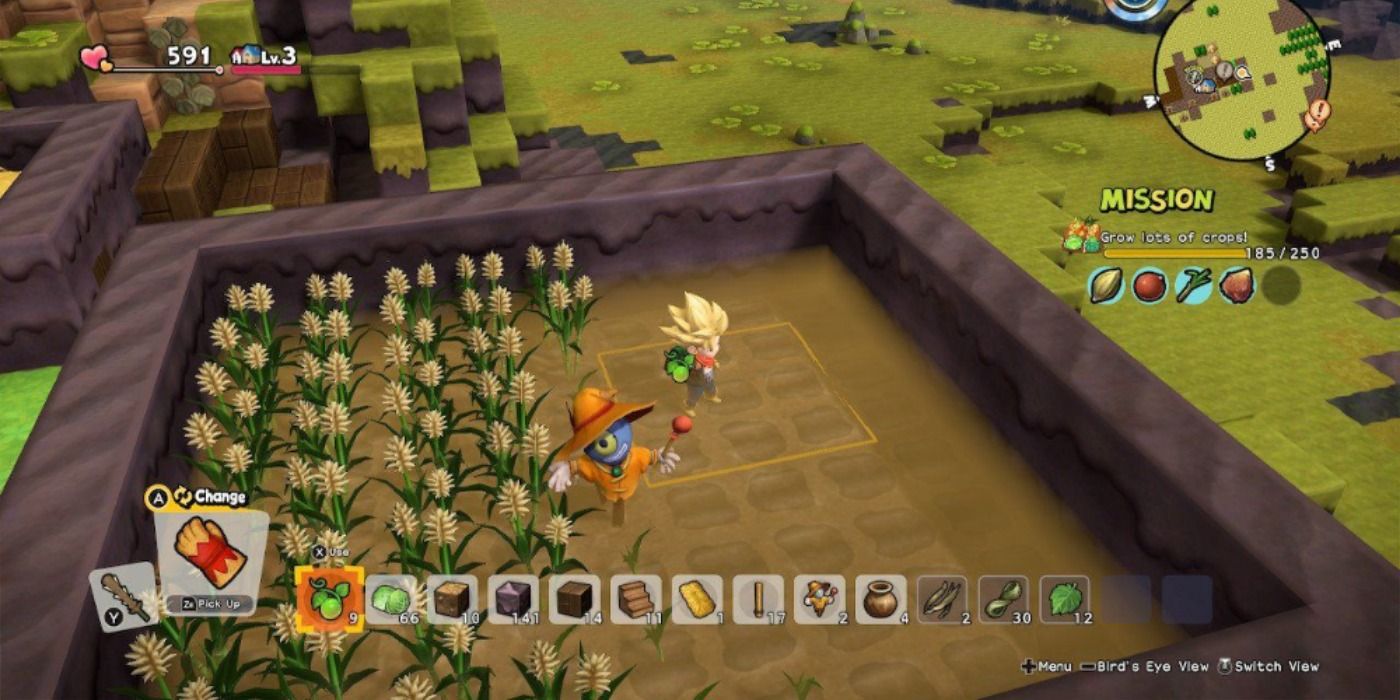 dragon quest builders 2 grass seed