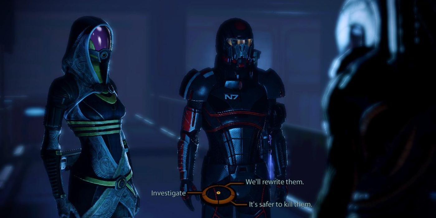 Mass Effect 2 Should You Rewrite Or Destroy The Geth Heretics