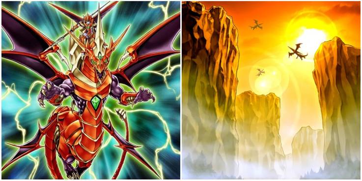 yugioh dragunity Vajrayana and dragons ravine card art